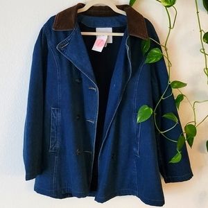 Larry levine Jean cordoroy jacket